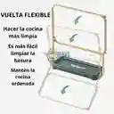 Escurridor Colador Plegable Lavaplatos Malla Para Residuos