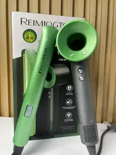 Combo Plancha Aguacate Y Secador Supersonic