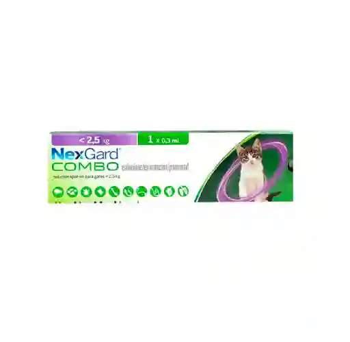 Nexgard Combo Cat - S X 1dosis 2.5kg