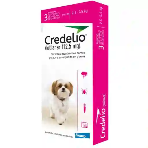 Credelio 2.5-5.5 Kg Por Tableta