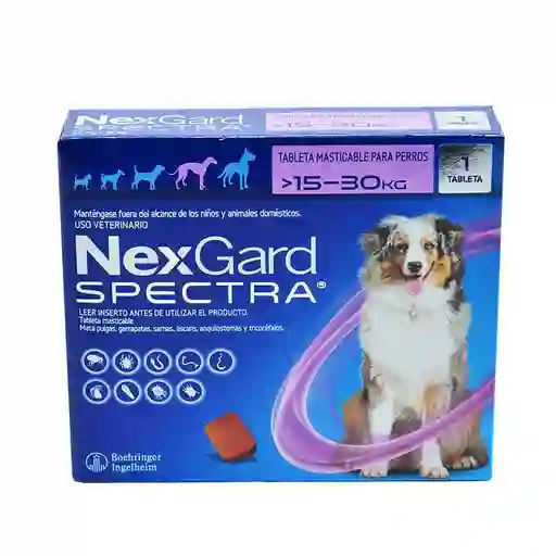 Nexgard Spectra 15-30 Kgs X 1 Dosis