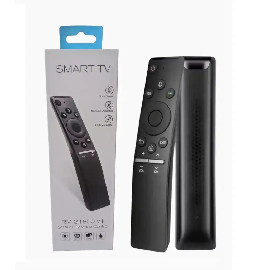 Control Samsung Smart Curvo Con Comando De Voz / Rm-g1800 V1
