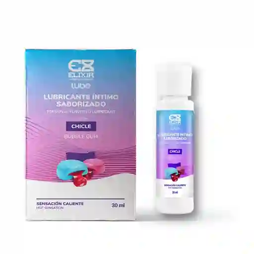 Lubricante Saborizado Chicle Elixir