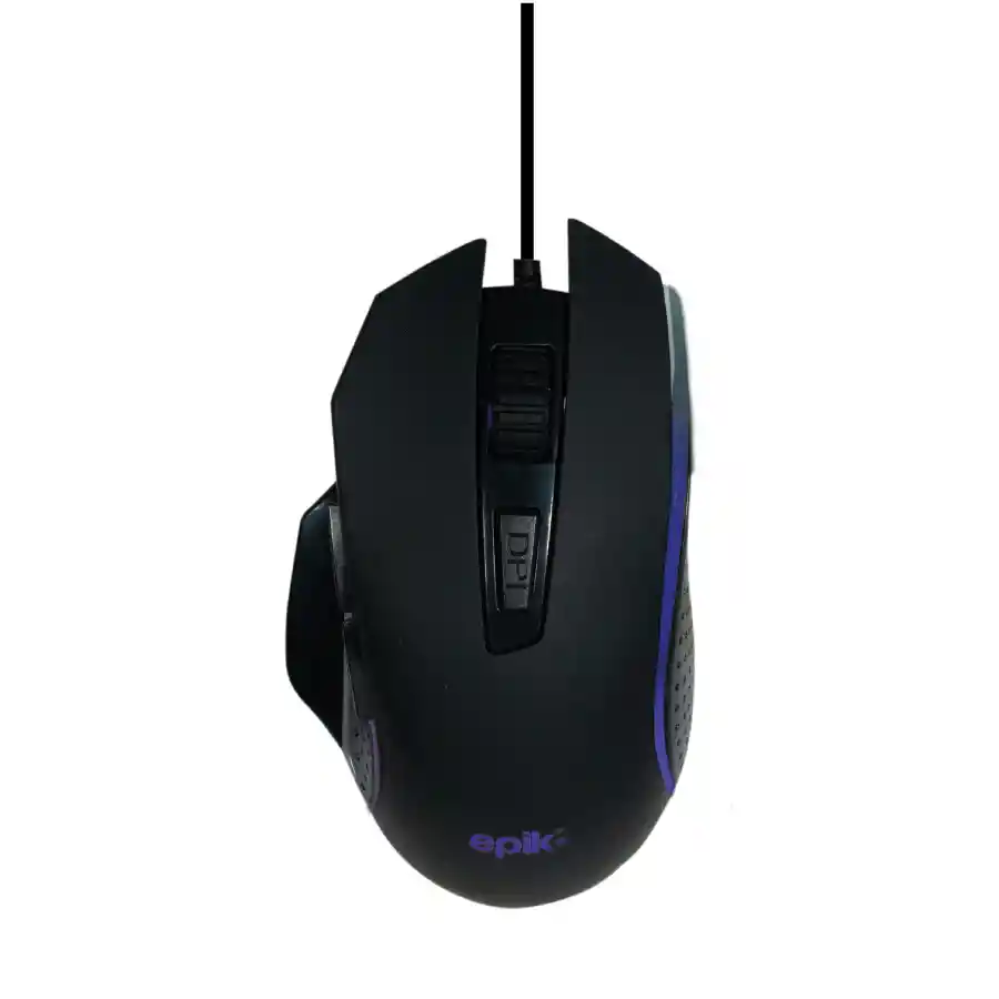 Mouse Gamer Epik X8s Negro Rgb