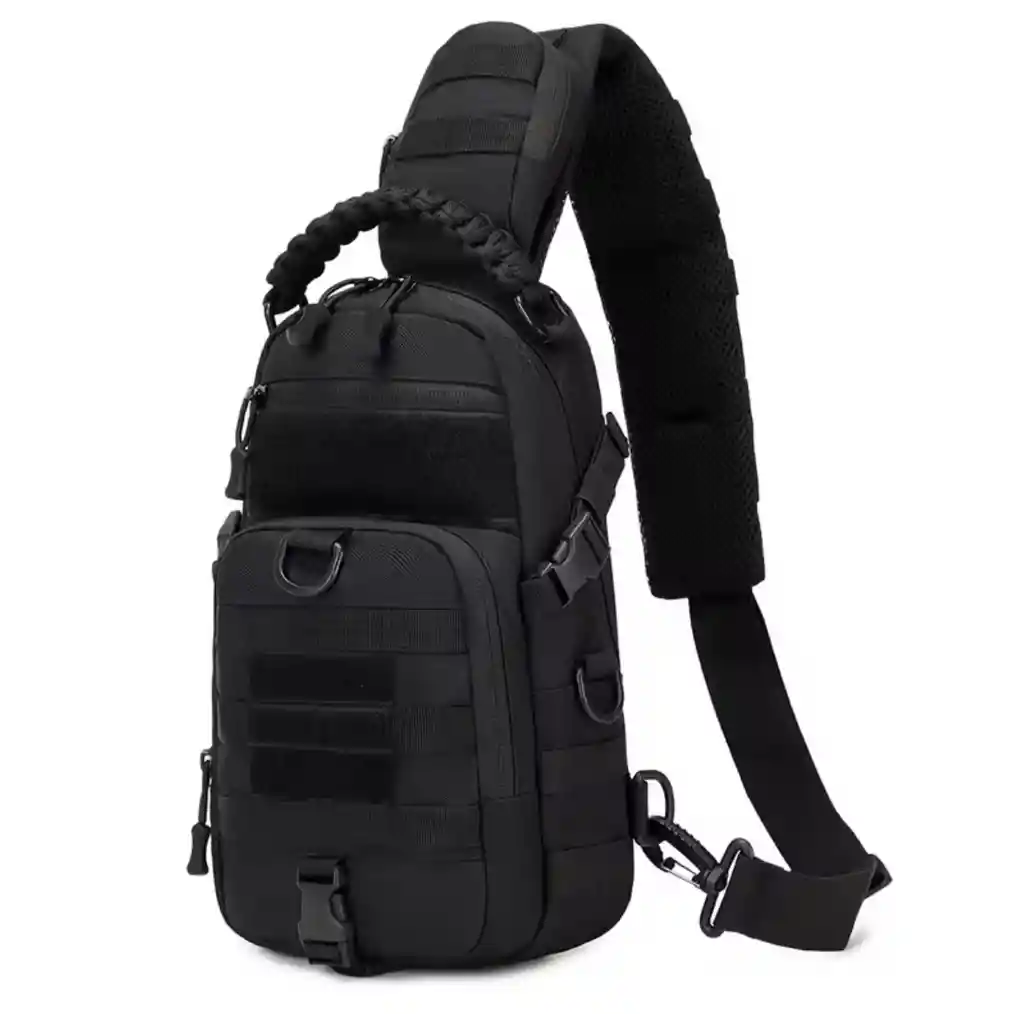 Mochila Tactica Cruzada Multifuncional Acampar, Aire Libre