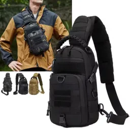 Mochila Tactica Cruzada Multifuncional Acampar, Aire Libre