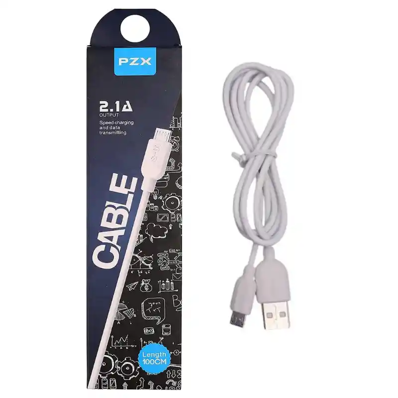 Cable Micro Usb Pzx Data Cable V8 1m