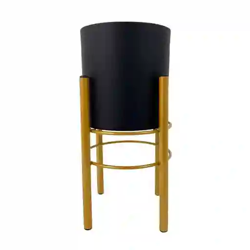 Portamatera Metal Concepts Luxor 14x18x14cm Negro Hierro