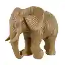 Elefante Decor Concepts Savanna 8x13x17cm Beige Poliresina
