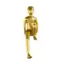 Figura Humana Sent Concepts Luxor 9x21x18cm Dorado Poliresina