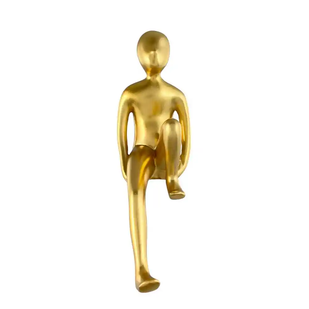 Figura Humana Sent Concepts Luxor 9x21x18cm Dorado Poliresina