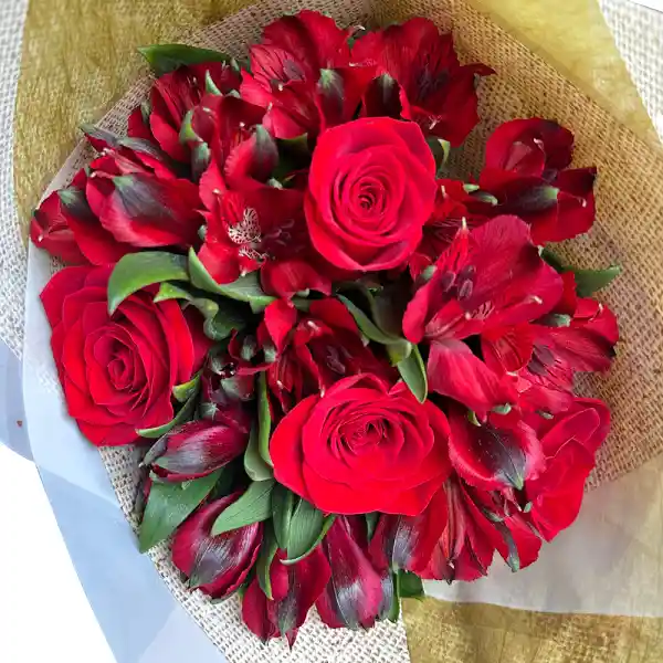 Flores Lady Roses Red