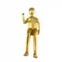 Figura Humana Sent Concepts Luxor 8x19x17cm Dorado Poliresina