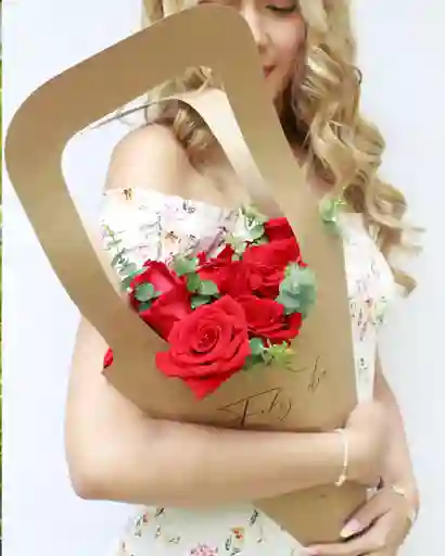 Flores, Bouquet Rosas