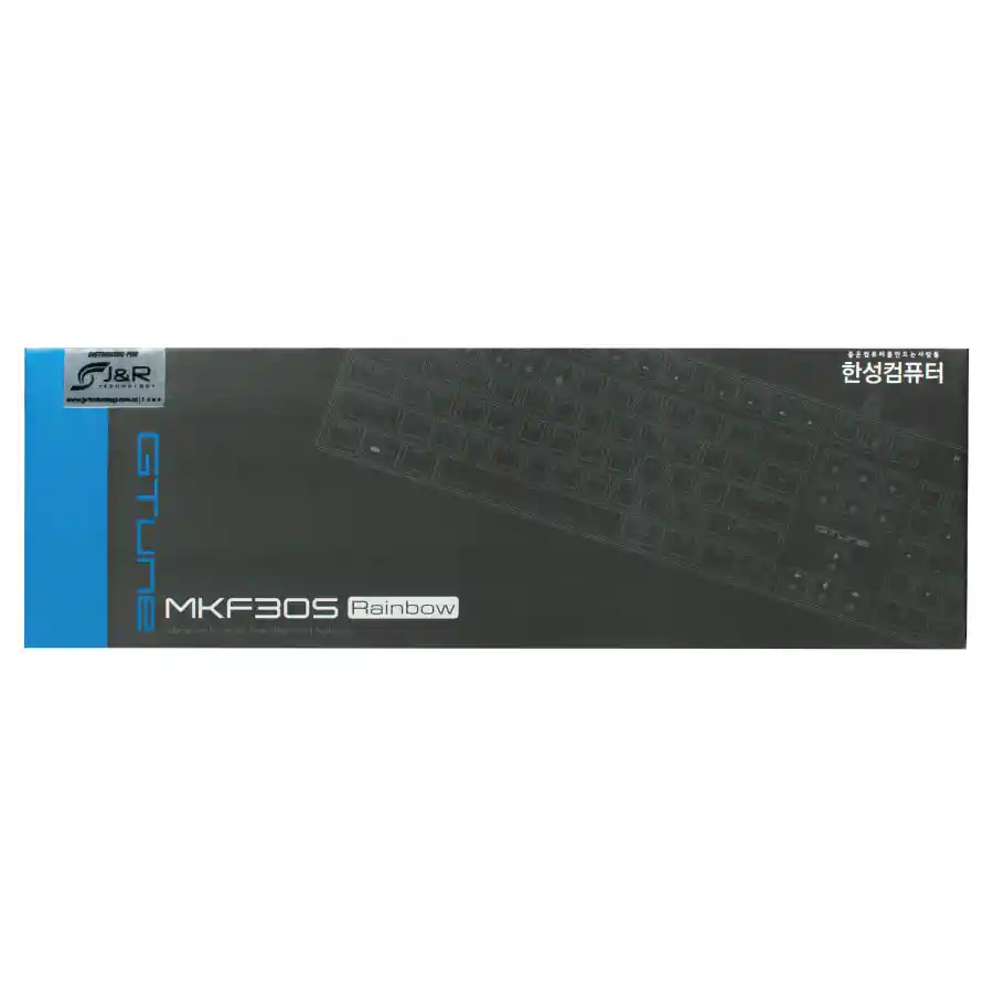 Tecaldo Mecanico Jyr Gamer Mkf30s Blanco Rgb