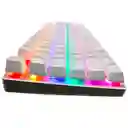 Tecaldo Mecanico Jyr Gamer Mkf30s Blanco Rgb