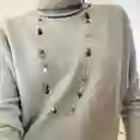 Collar Largo Cuarzo Rutilado