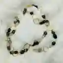 Collar Largo Cuarzo Rutilado