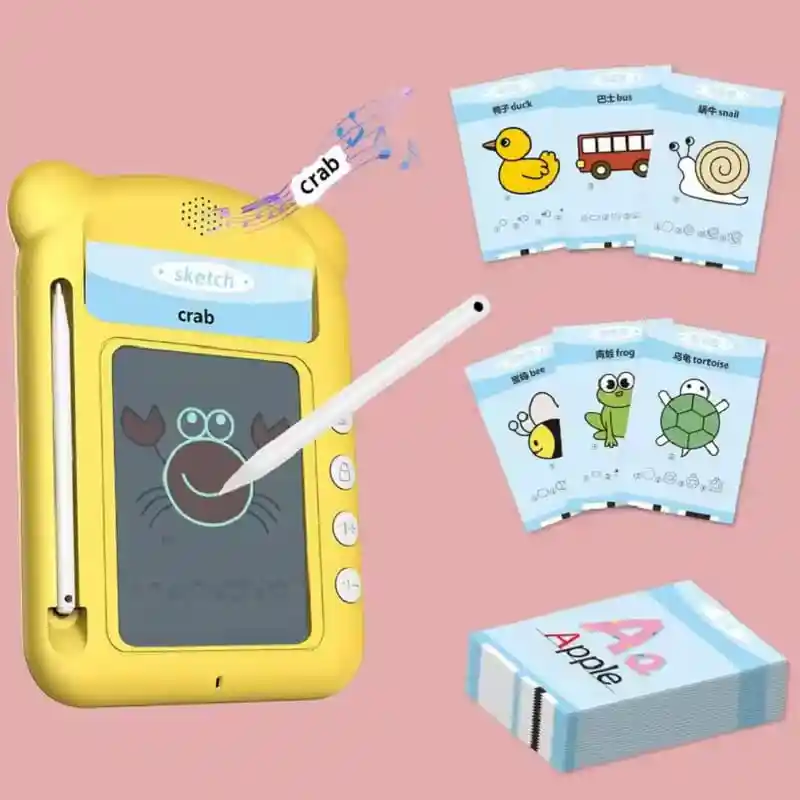 Tablero Creativo Con Tarjetas De Aprendizaje En Ingles
