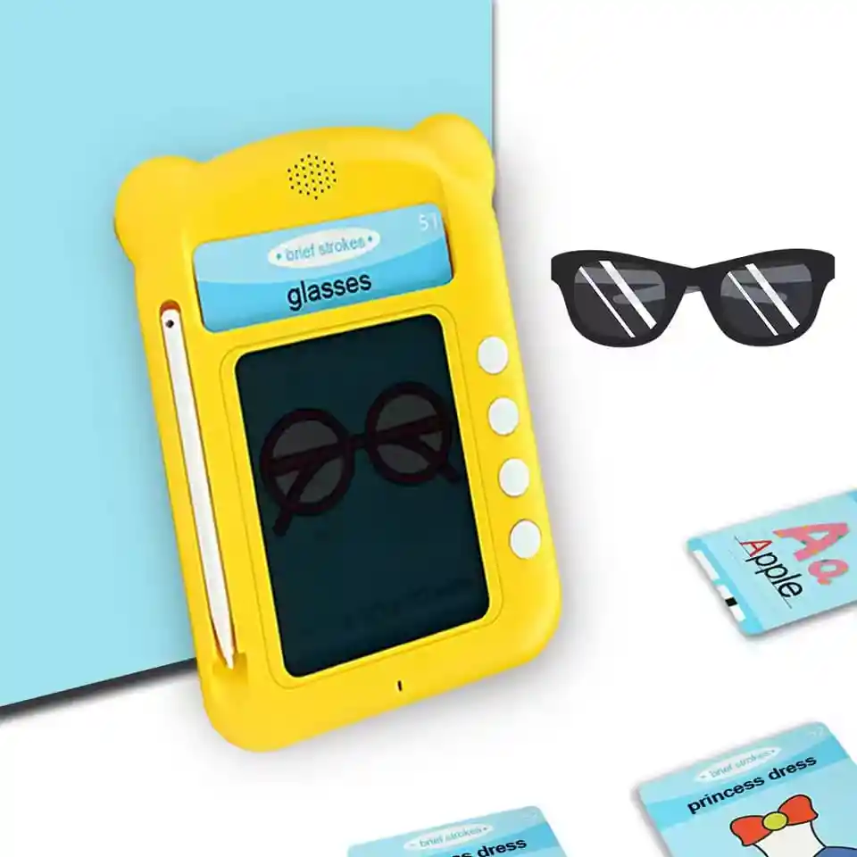 Tablero Creativo Con Tarjetas De Aprendizaje En Ingles