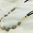Collar Trenza De Piedras Labradorita
