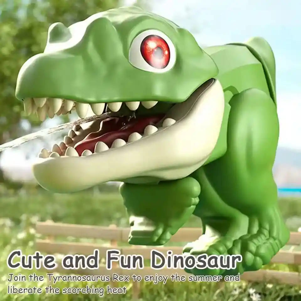 Juguete Lanzador De Agua Dinosaurio