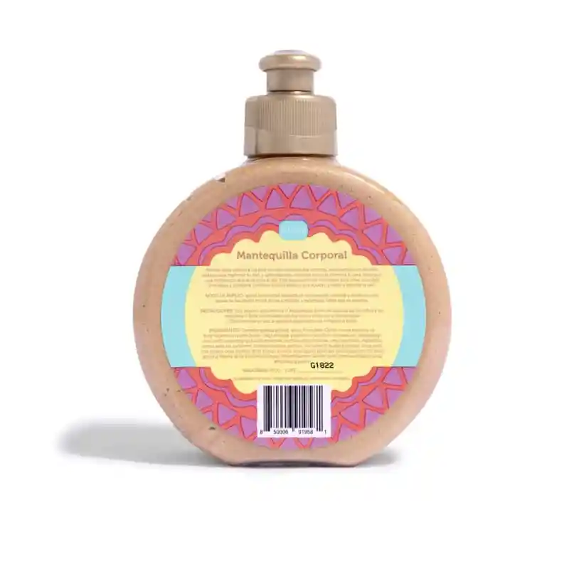Mantequilla Corporal Brillos Dorados Dluchi 300 Ml
