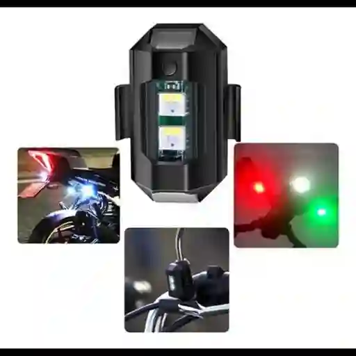 Luz Led Recargable Modelo 919 Con Efecto Estroboscópico