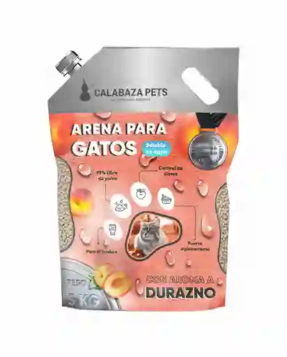 Arena Calabaza Premium 5 Kg Durazno