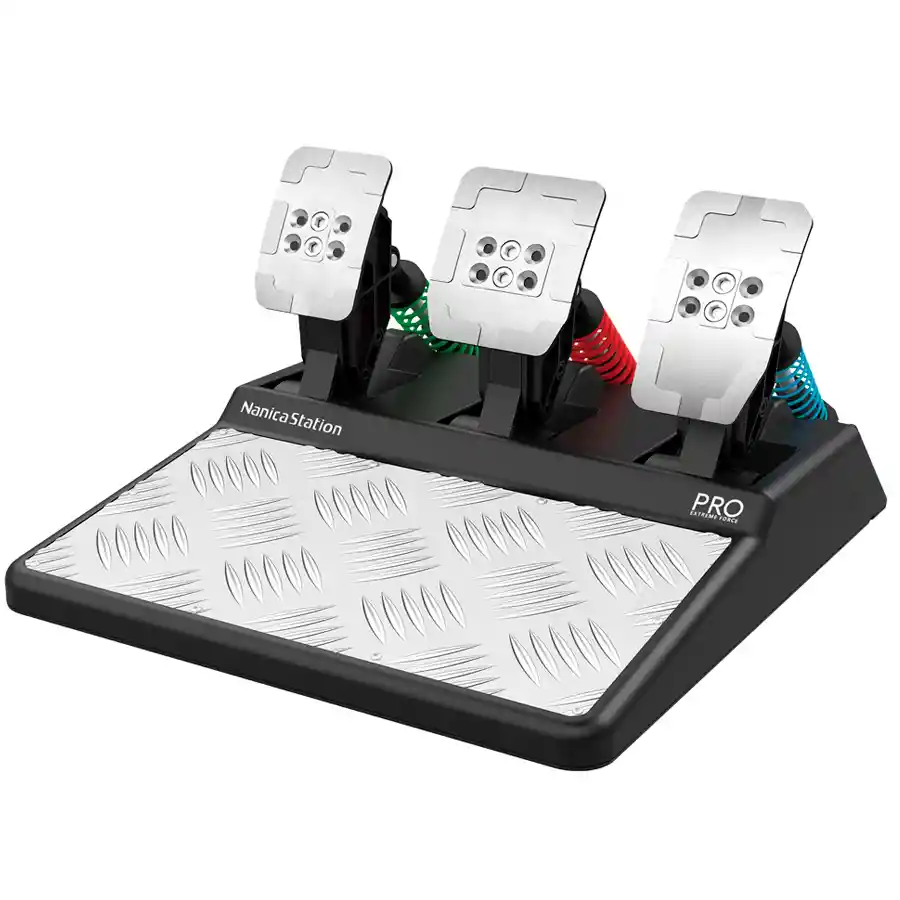 Volante De Carreras Jyr Pro Tuns-023 Pedales + Palanca Psxboxpc