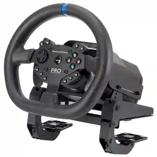 Volante De Carreras Jyr Pro Tuns-023 Pedales + Palanca Psxboxpc