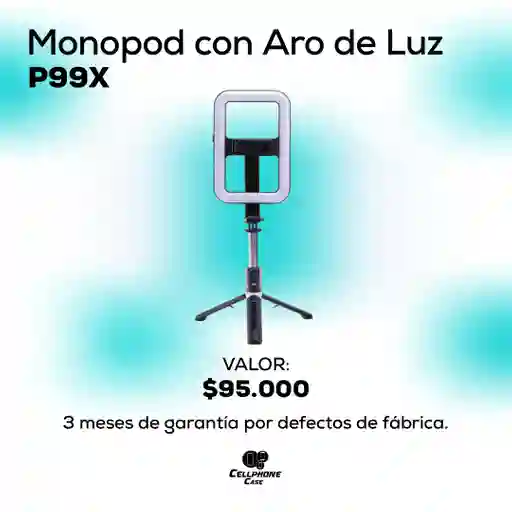 Monopod Con Aro De Luz P99x
