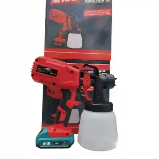 Pistola De Pintura Con Compresor Integrado