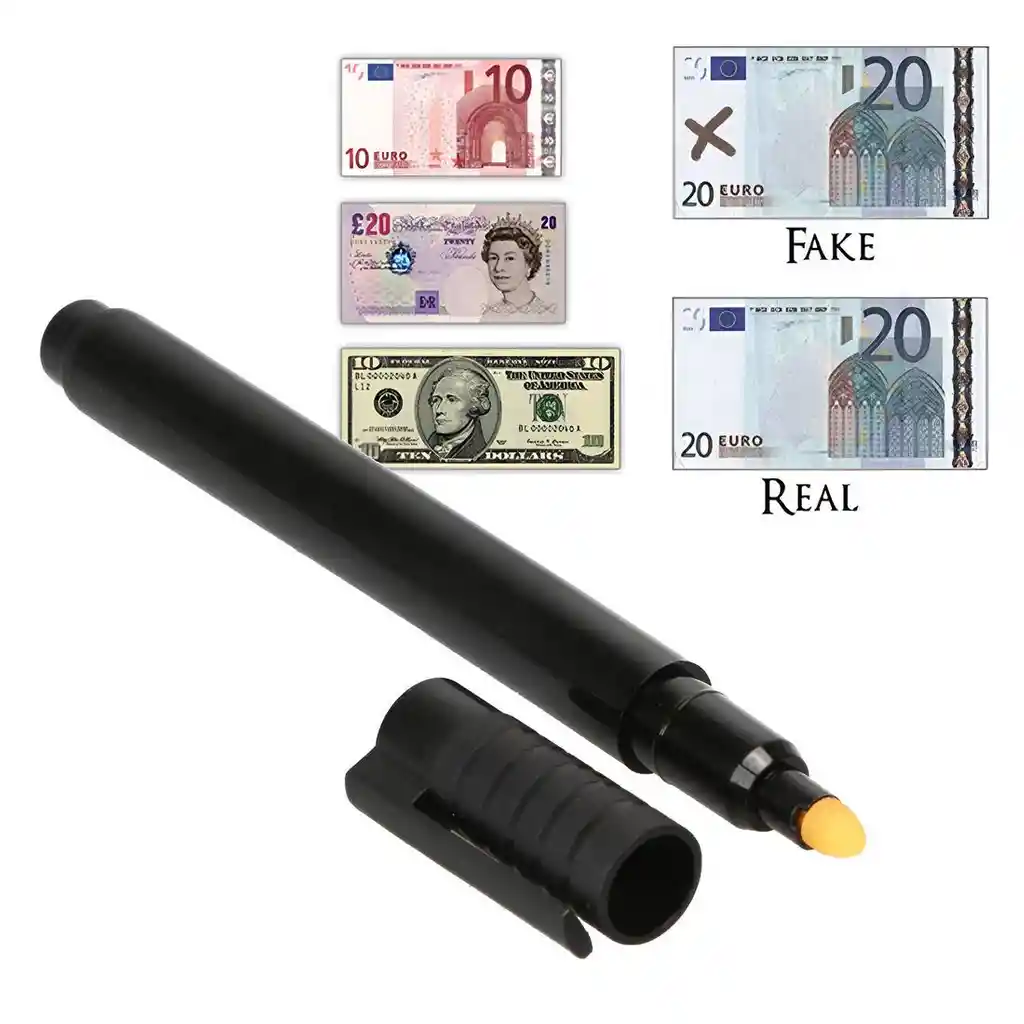 Marcador Probador Billetes Falsos Portable