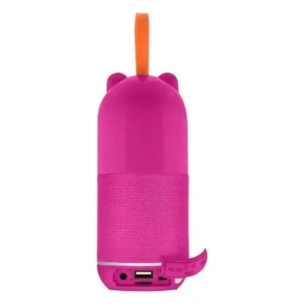 Bafle Portátil Bluetooth T&g Estéreo – Diseño Oso Rosa
