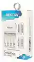 Cargador Beston + 4 Pilas Aa Recargables 1500mah