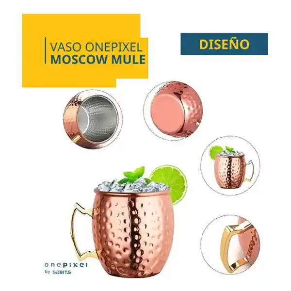 Vasos Cobre Set De 2 Tazas Moscow Mule Coctel