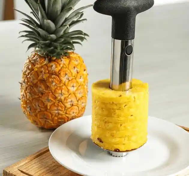 Cortador Rebanador Pelador Tajador De Piña