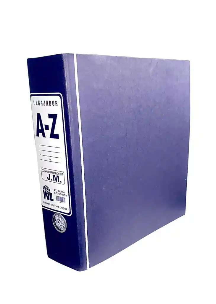 Az Carpeta Legajadora Tamaño Carta Azul Plastificada