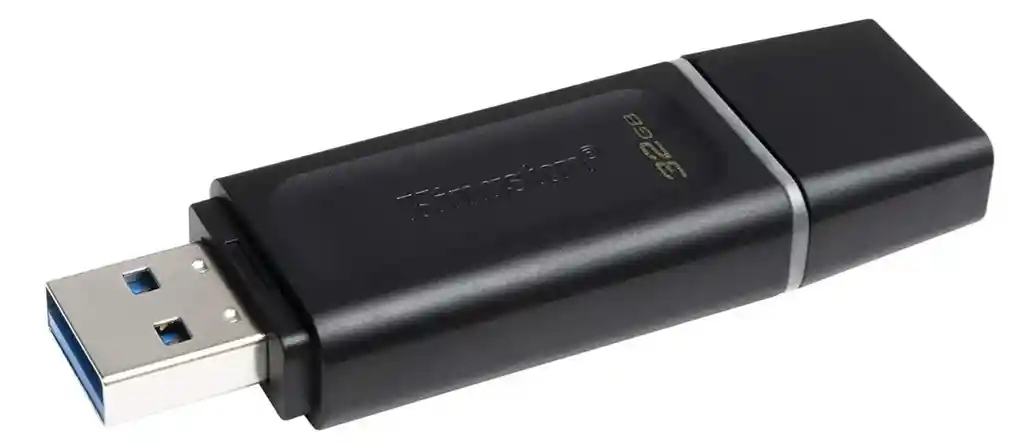 Memoria Usb Kingston Dtx32gb Exodia Dtx/32 32gb 3.2 Gen 1 Liso Negro