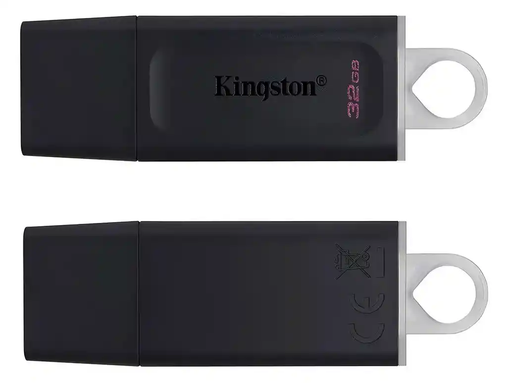 Memoria Usb Kingston Dtx32gb Exodia Dtx/32 32gb 3.2 Gen 1 Liso Negro