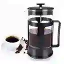 Cafetera Prensa Francesa 1000 Ml Vidrio Embolo Acero Inoxidable