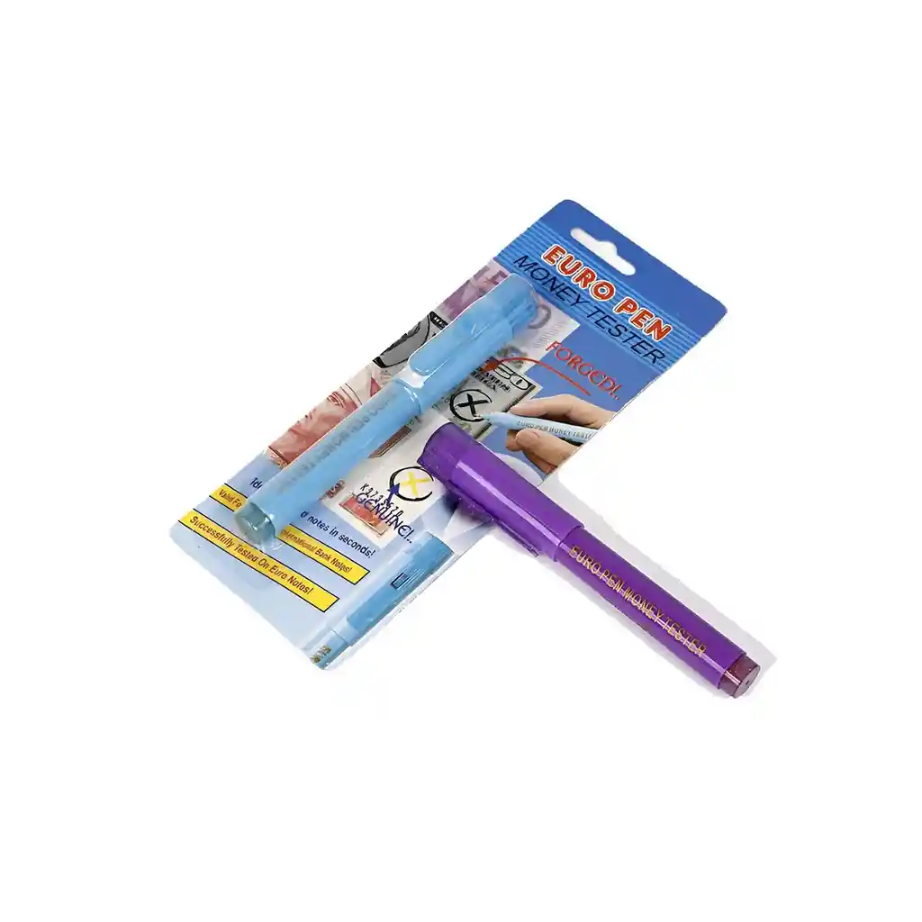 Marcador Probador Billetes Falsos Luz Uv Portable