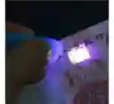 Marcador Probador Billetes Falsos Luz Uv Portable