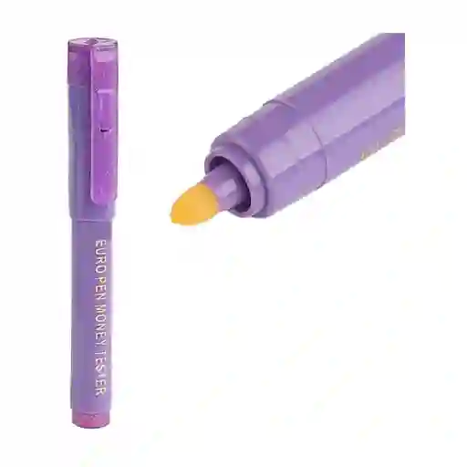Marcador Probador Billetes Falsos Luz Uv Portable