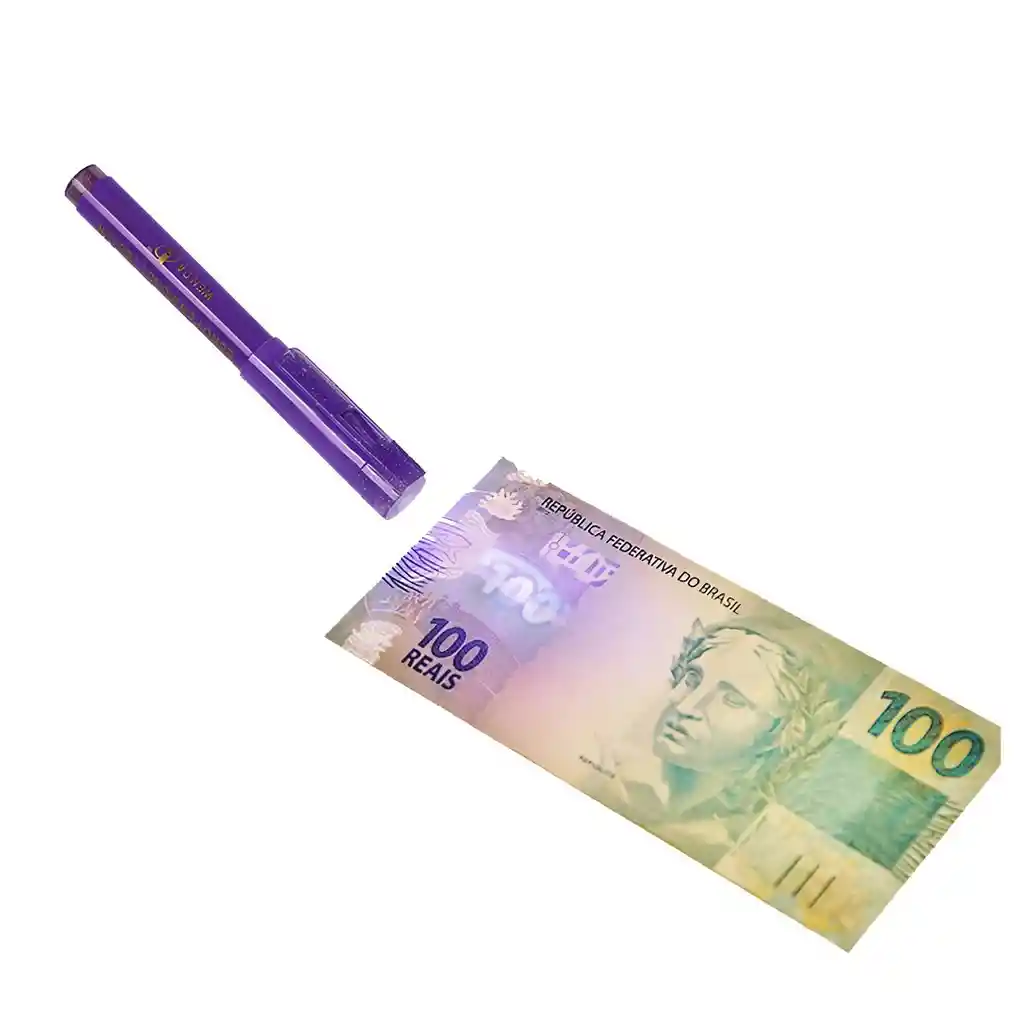 Marcador Probador Billetes Falsos Luz Uv Portable