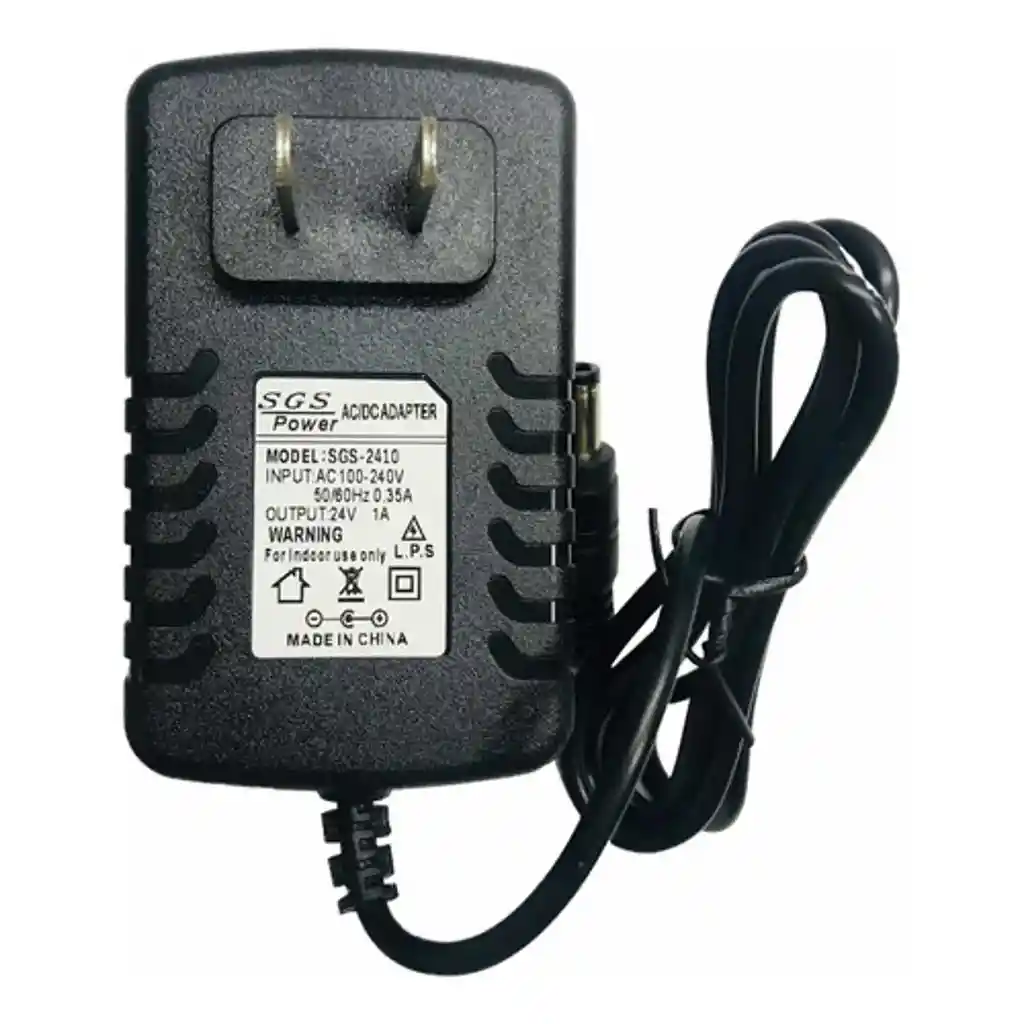Adptador De Energia 24v 1a (24w) Punta 5.5 X 2.1mm