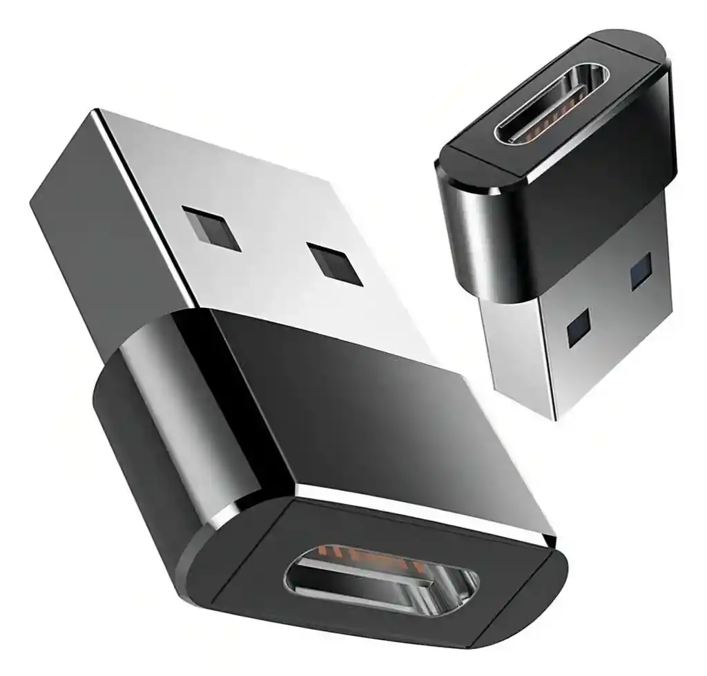 Adaptador Convertidor Tipo C Hembra A Usb Macho Otg