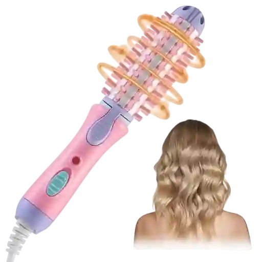 Mini Cepillo Secador Con Plancha