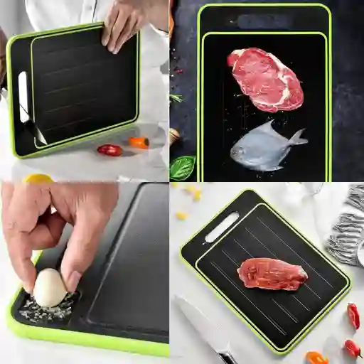 🔪 Tabla 4 En 1 Para Picar Y Descongelar – Multifuncional De Cocina
